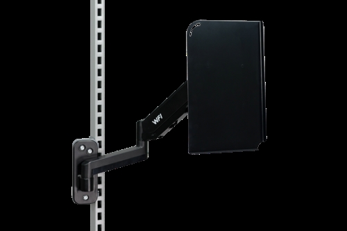 Dokumentholder på gas-fjederarm - Sort