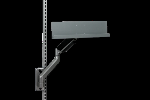 Kasseholder på gas-fjederarm - Grå