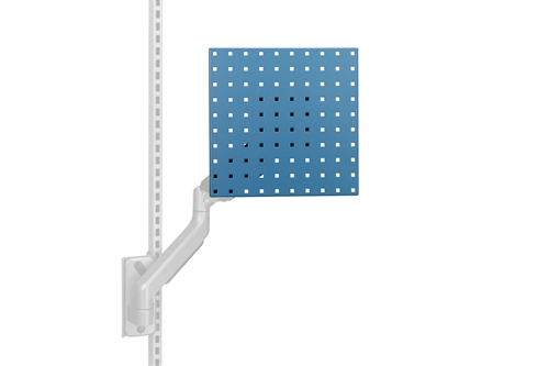 Perforeret panel blå t/bærearm  - Blå