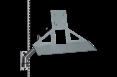 Skærm og tasturholder t/bærearm 600  - Mørkegrå