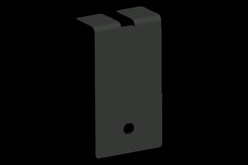 Vridstop til Gasfjederarm B31 x H55 mm - Mørkegrå