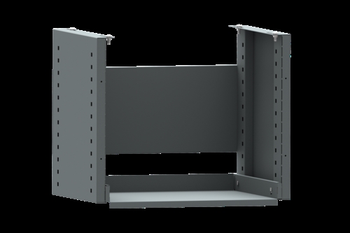 Underhylder 1 udtræksbar 15 kgs - Mørkegrå