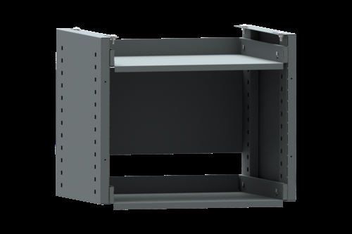 Underhylder 2 udtræksbar 15 kgs - Mørkegrå