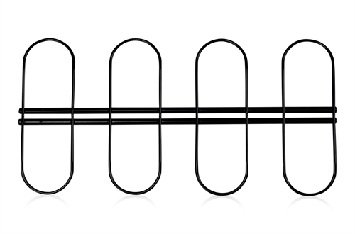 Spiral t/ledninger - Sort