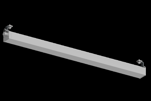 Arbejdspladsbelysning - 1200 mm - Aluminium