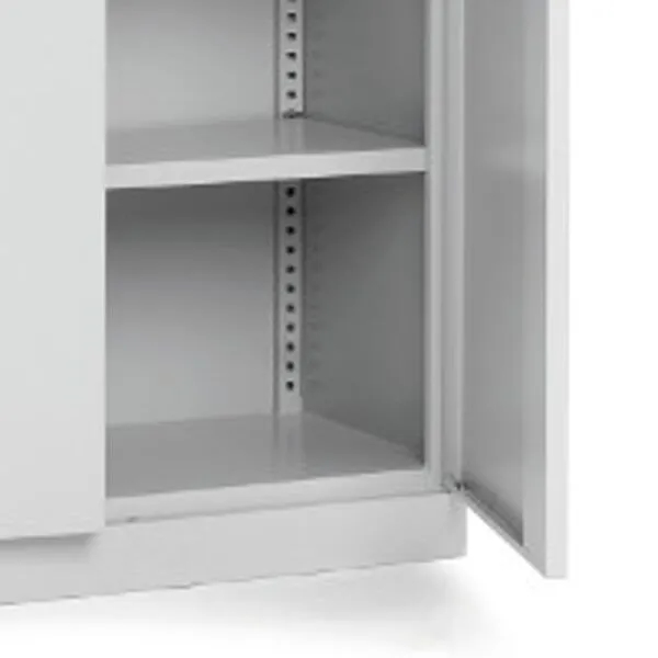 Hylde t/SMK opbevaringsskab - 75 kgs - Grå - 995 x 369 mm