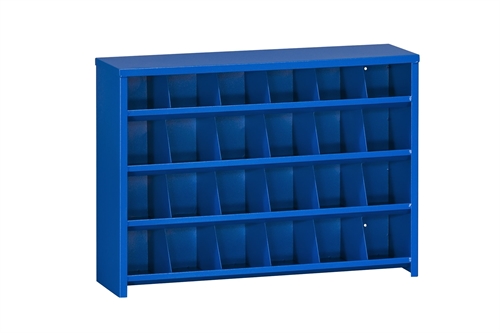 Boltreol m/24 rum - Blå - 800 x 220 x H560 mm