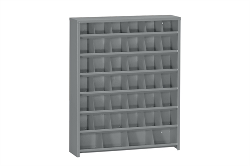 Boltreol m/40 rum - Grå - 800 x 205 x H1000 mm