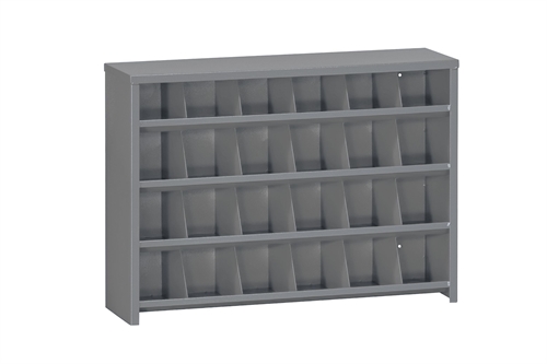 Boltreol m/24 rum - Grå - 800 x 220 x H560 mm
