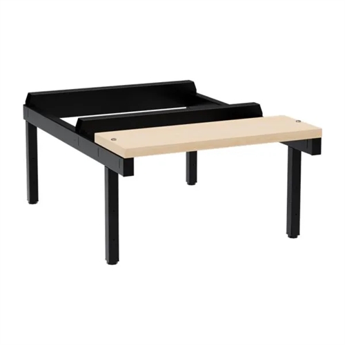 Bænkunderstel til garderobeskab - 600 mm