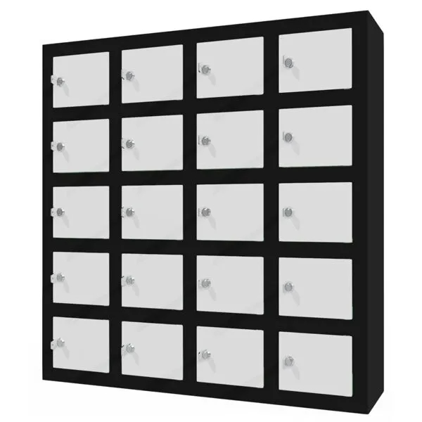 Værdiboks til Mobiltelefoner m.v. - 20 rum