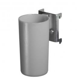 Krogsæt m. 3 rørholdere Ø25/37 2+1st - Galvaniseret/Grå