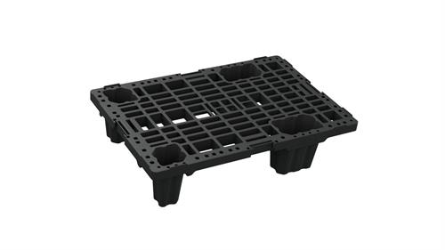 Bleva Light 1/4 plastpalle 604 - Sort 