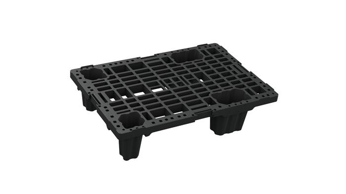 Bleva Light 1/4 plastpalle 604 - Sort 