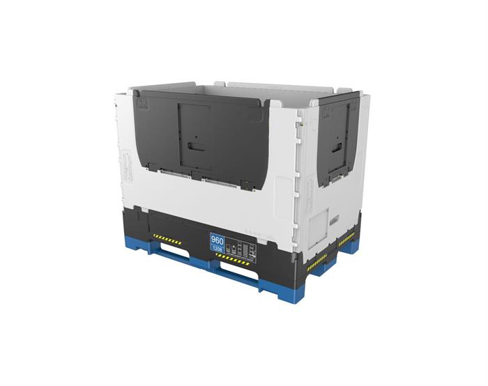 Foldbar Magnum boks - 1200 x 800 x H958 mm.