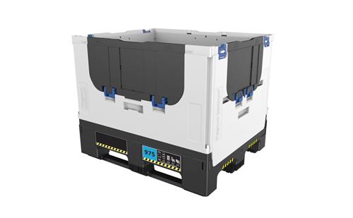 Foldbar Magnum boks - 1200 x 1000 x H975 mm.