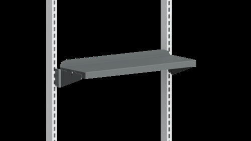 Værktøjshylde 670 x 210 mm - Mørkegrå