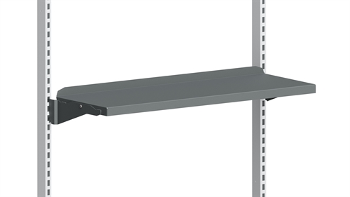 Værktøjshylde 900 x 300 mm - Mørkegrå
