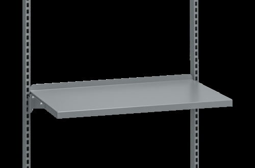 Værktøjshylde 875 x 450 mm - 25 kgs - Mørkegrå