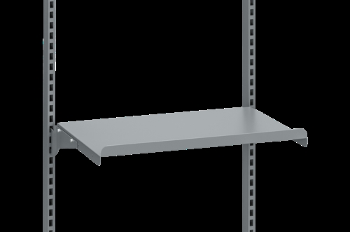 Værktøjshylde 645 x 450 mm - 25 kgs - Mørkegrå
