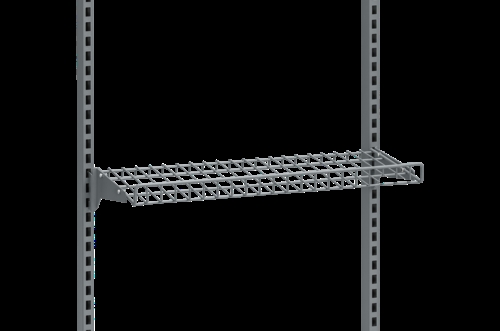 Trådhylde 670 x 300 mm - Mørkegrå