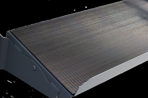 Gummimåtte t/Hylde 875 x 210 mm - Sort