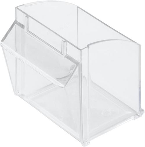 Tiltboks skuffe-løs - 0,4 ltr.  -Transparent