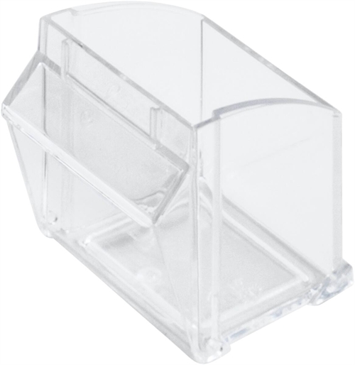 Tiltboks skuffe-løs - 0,1 ltr.  -Transparent