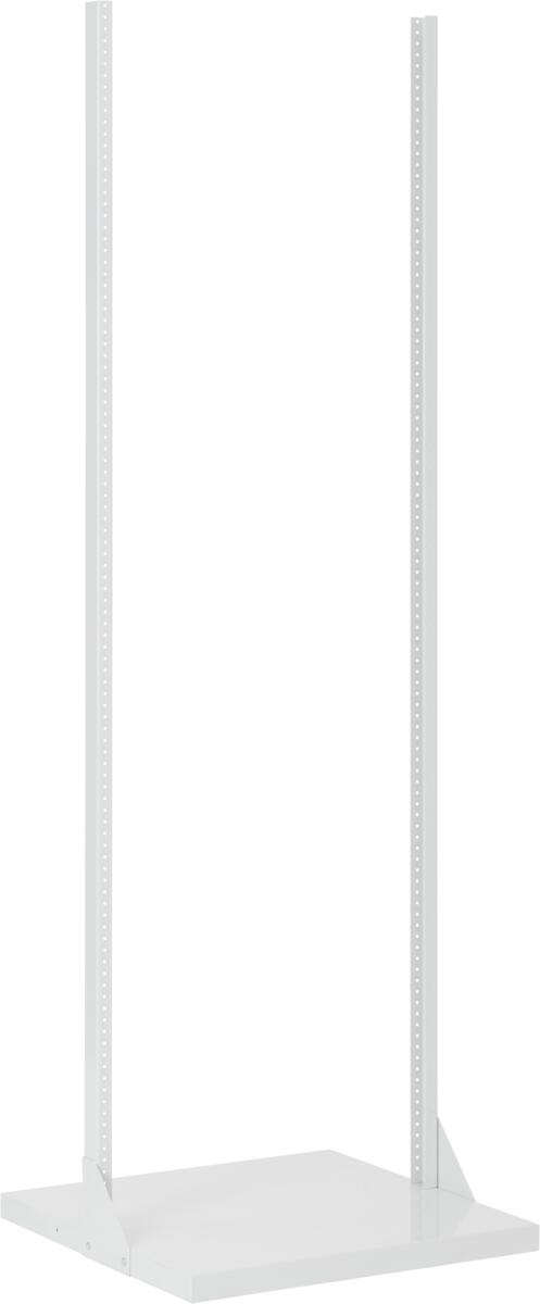 Gulvstativ til Tiltbokse m/2 sider - H1900 x B600 x D620 mm - Grå