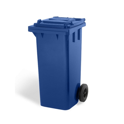 Affaldscontainer 120 L. - Blå - 480 x 540 x H930 mm