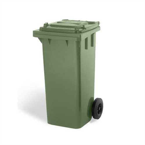 Affaldscontainer 120 L. - Grøn - 480 x 540 x H930 mm