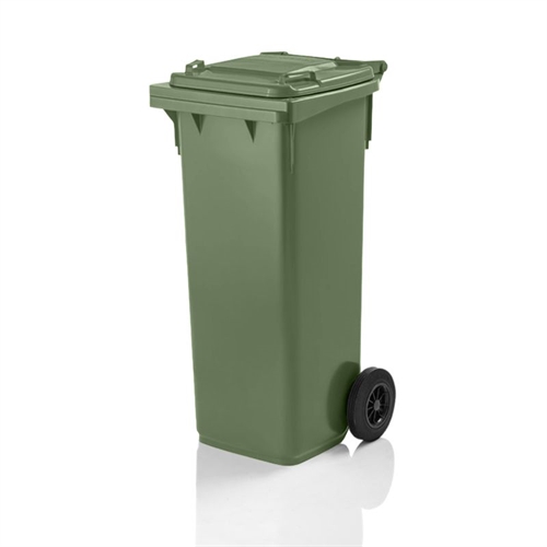 Affaldscontainer 140 L. - Grøn - 480 x 550 x H1050 mm
