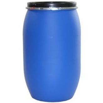 Plasttønde 220 L. - Ø590 mm - Blå