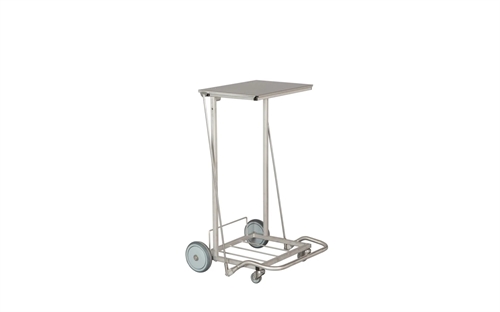 Mobilt affaldsstativ t/110 ltr. sække m/pedal