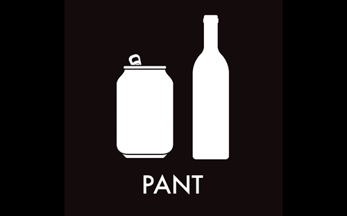 Piktogram - u/baggrundsfarve