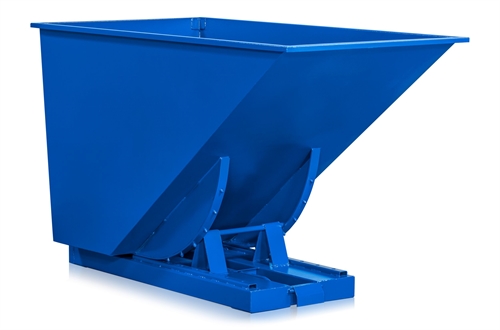 Tipcontainer St. 1600 L - Blå - 2110 x 1185 x H1240 mm