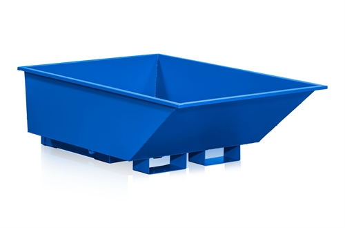 Lav tip containeren 550 L l - Blå - 1675 x 1125 x H525 mm