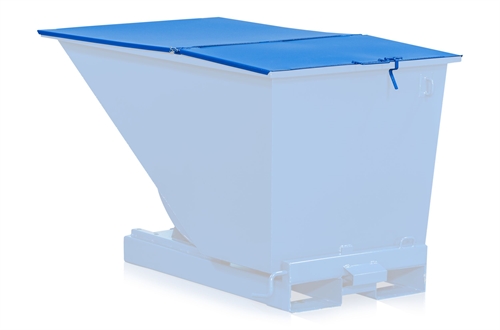 Plant låg til tip containeren ST 1100 Ltr. - Blå - 1663 x 1215 mm