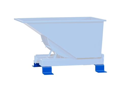 Gaffelstabler ben til ST container - Blå - 350 x 130 x H155 mm