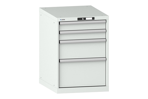 Lista 27 x 36 Skuffekabinet m/4 skuffer - 75 kgs