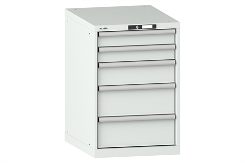 Lista 27 x 36 Skuffekabinet m/5 skuffer - 75 kgs
