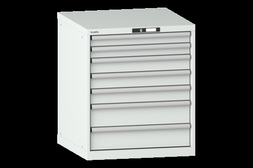 Lista 36 x 36 Skuffekabinet m/7 skuffer - 75 kgs