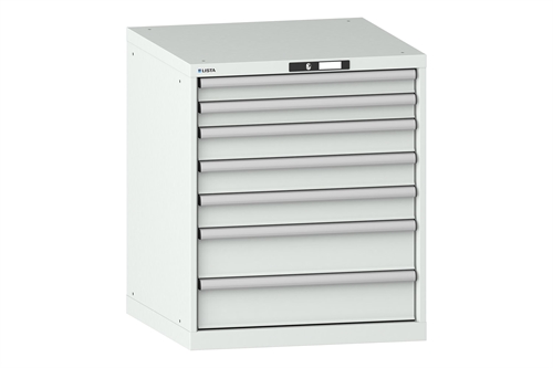 Lista 36 x 36 Skuffekabinet m/7 skuffer - 75 kgs
