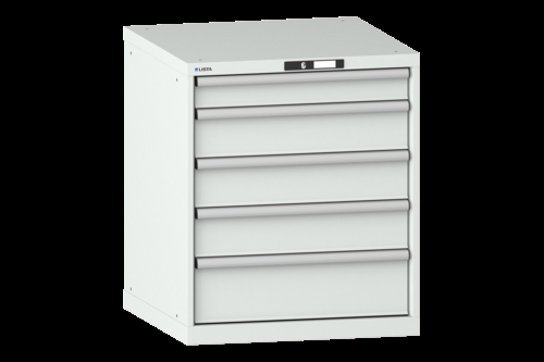 Lista 36 x 36 Skuffekabinet m/5 skuffer - 75 kgs