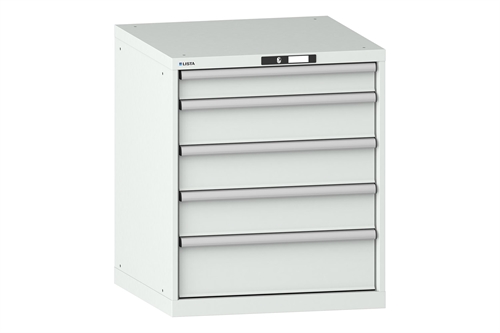 Lista 36 x 36 Skuffekabinet m/5 skuffer - 75 kgs
