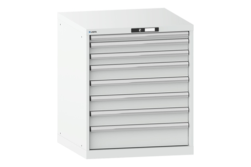 Lista 36 x 36 Skuffekabinet m/8 skuffer - 200 kgs