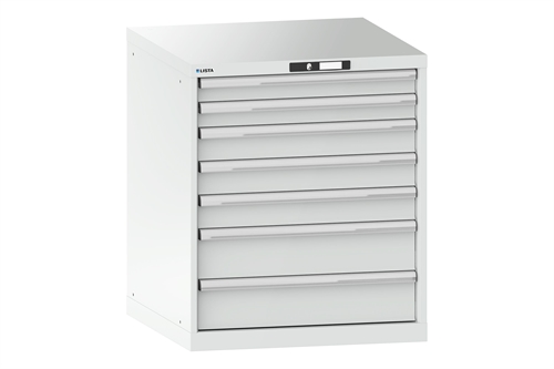 Lista 36 x 36 Skuffekabinet m/7 skuffer - 200 kgs