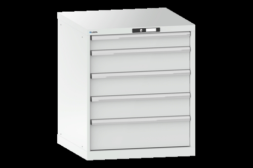 Lista 36 x 36 Skuffekabinet m/5 skuffer - 200 kgs