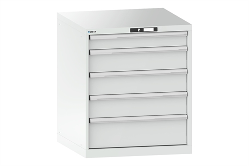 Lista 36 x 36 Skuffekabinet m/5 skuffer - 200 kgs