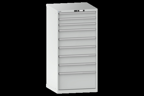 Lista 36 x 36 Skuffekabinet m/9 skuffer - 75 kgs